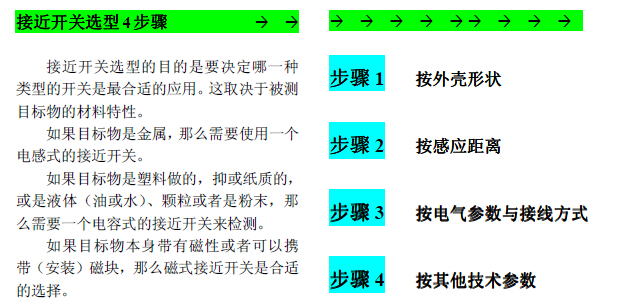 P+F/倍加福接近開關(guān)如何選型？