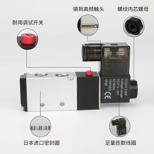 雙向氣缸和電磁閥如何連接運(yùn)動(dòng)？